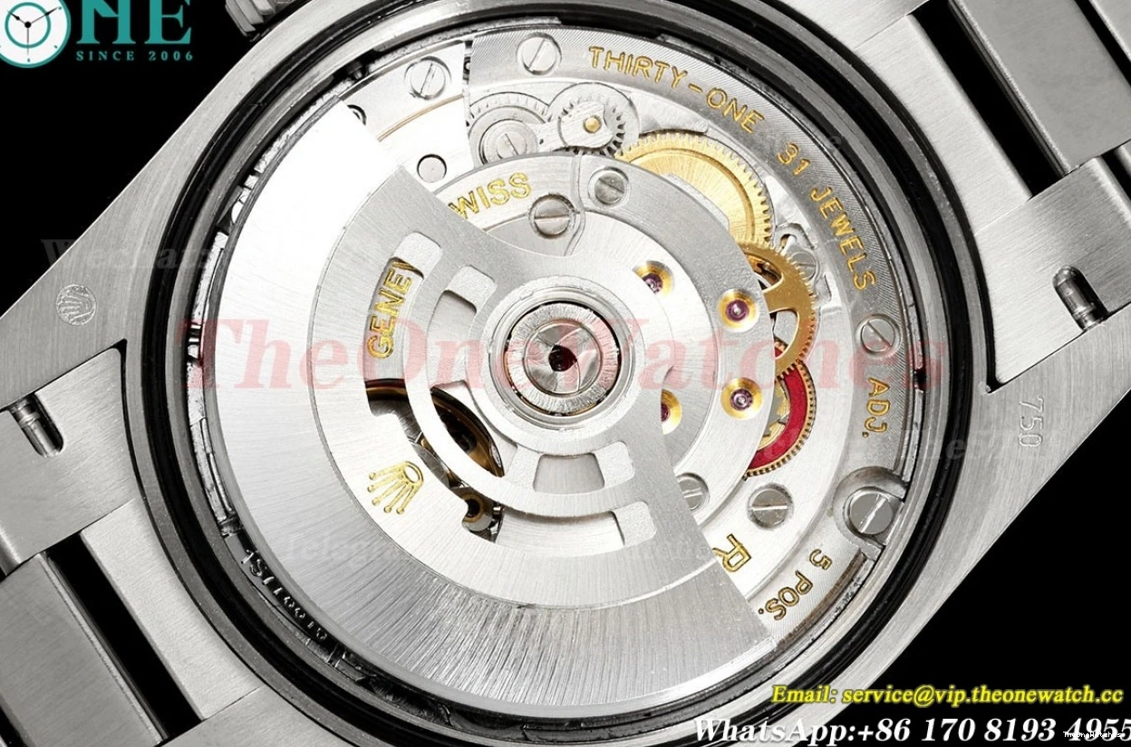 Silver 36mm V3 SS Dia DayDate 128239 SS QF VR3255(Gain Weight) 0223